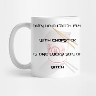 Chopstick Man Mug